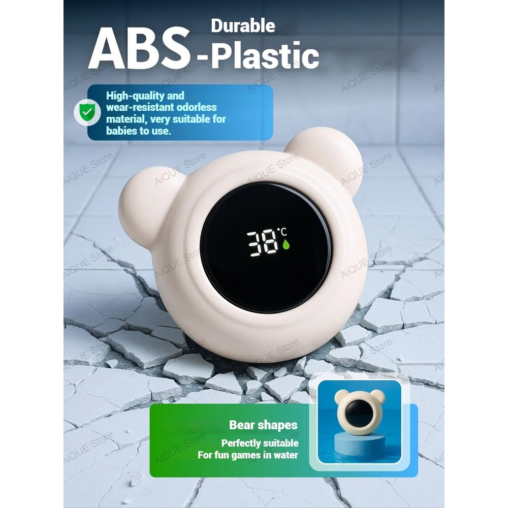 Touch Control Baby Bath Temperature Monitor LED Display Digital Water Thermometer 4