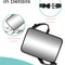 Shatterproof Car Mirrors for Baby Car Seat, Adjustable Rear-Facing Mirror, Easy Installation for Toddler, Headrest