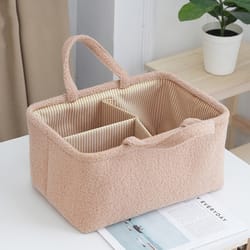 multifunctional baby products organizer basket diaper bag travel portable mommy bag feeding bottle storage handbag