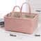 Multifunctional Baby Products Organizer Basket Diaper Bag Travel Portable Mommy Bag Feeding Bottle Storage Handbag