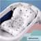 Foldable Baby Bath Seat Mat Anti-Slip Infant Cushion Newborn Bath Tub Pad Soft Comfort Support Chair Bathtub Pillow