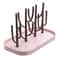 Baby Bottle Drain Drying Racks Blue Pink New Bottle Dry Rack Storage Cleaning Dryer Drainer
