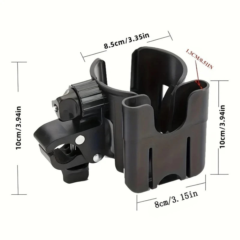 Universal Bottle Holder For Wheelchair Stroller Accessories Cup And Phone Holder 5