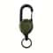 Heavy Duty Extendable Keychain Badge Reel With Retractable Holder And Carabiner For Outdoor Bags 0