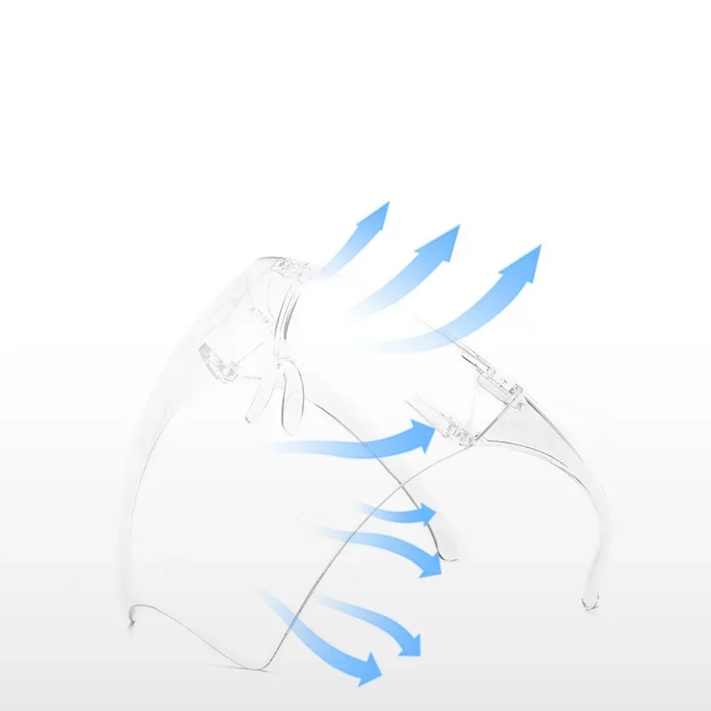 Protective Full Face Sunglasses Mask With Spherical Lens AntiSpray Goggles For Men Women Cycling Fa 3