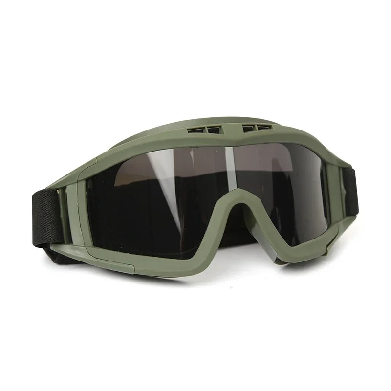 New Airsoft Tactical Goggles Windproof Dustproof Shooting Glasses Mountaineering Motorcycle Motocro 9
