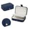 Leather Travel Jewelry Case Portable Jewelry Box Organizer Zipper Storage Jewelry Display Case 8