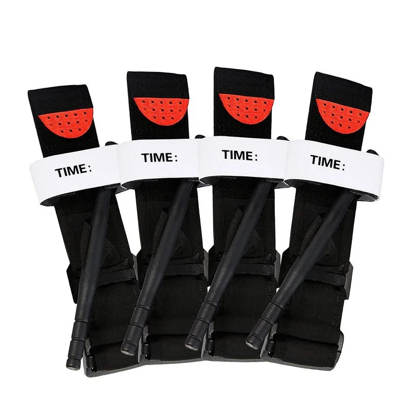 Tourniquet First Aid Kit Tactical Military Emergency Treatment Outfit Security Protection Camping G 1