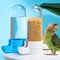Squirrel Parrot Hanging Pet Feeder Water Dispenser Birds Food Box Cage Accessories 0