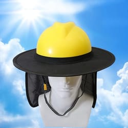 hard hat reflective stripe neck shield kit for construction safety summer sun protection helmet shade prevent sunburn