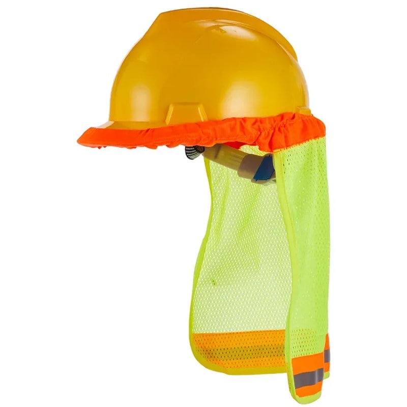 Hard Hat Reflective Stripe Neck Shield Kit For Construction Safety Summer Sun Protection Helmet Sha 6
