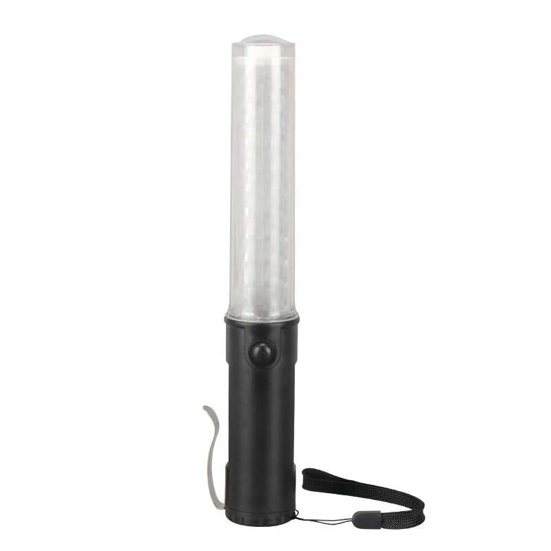 Concert Light Stick Traffic Light Baton With LED Warning Lamp And Side Clip Design Flashing Modes S 1