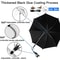 Baby Stroller Accessories UV Protection Umbrella With Clamp Sunscreen Rainproof Cover 3