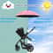 Baby Stroller Accessories UV Protection Umbrella With Clamp Sunscreen Rainproof Cover 2