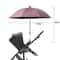 Baby Stroller Accessories UV Protection Umbrella With Clamp Sunscreen Rainproof Cover 7