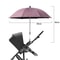 Baby Stroller Accessories UV Protection Umbrella With Clamp Sunscreen Rainproof Cover 7