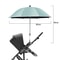 Baby Stroller Accessories UV Protection Umbrella With Clamp Sunscreen Rainproof Cover 6