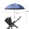 Baby Stroller Accessories UV Protection Umbrella With Clamp Sunscreen Rainproof Cover 9