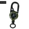 Retractable Keychain With Steel Wire Rope And Carabiner Outdoor Sporty Keychain With AntiTheft Meta 5
