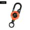 Retractable Keychain With Steel Wire Rope And Carabiner Outdoor Sporty Keychain With AntiTheft Meta 6