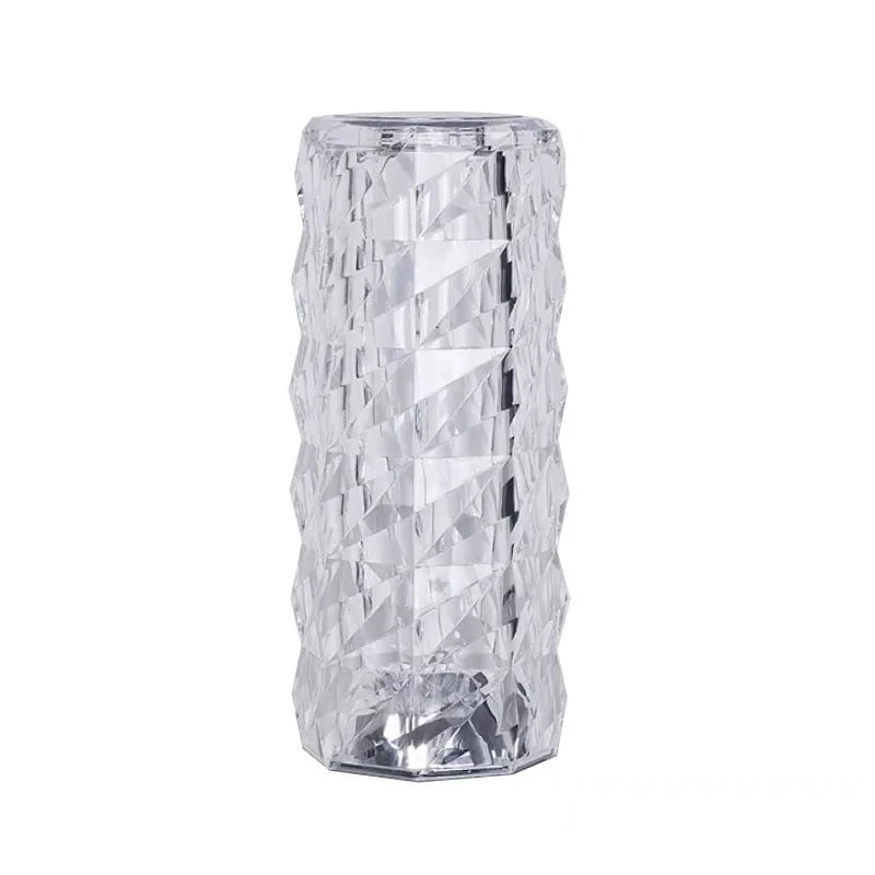 Rechargeable Crystal Diamond Table Lamp Acrylic Bedroom Bedside Touch Creative Night Lights Rose De 3