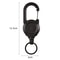 Portable Telescopic Keychain Clip Retractable Buckle Carabiner Badge Holder Anti Lost Keychain For 3