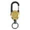 Portable Telescopic Keychain Clip Retractable Buckle Carabiner Badge Holder Anti Lost Keychain For 7