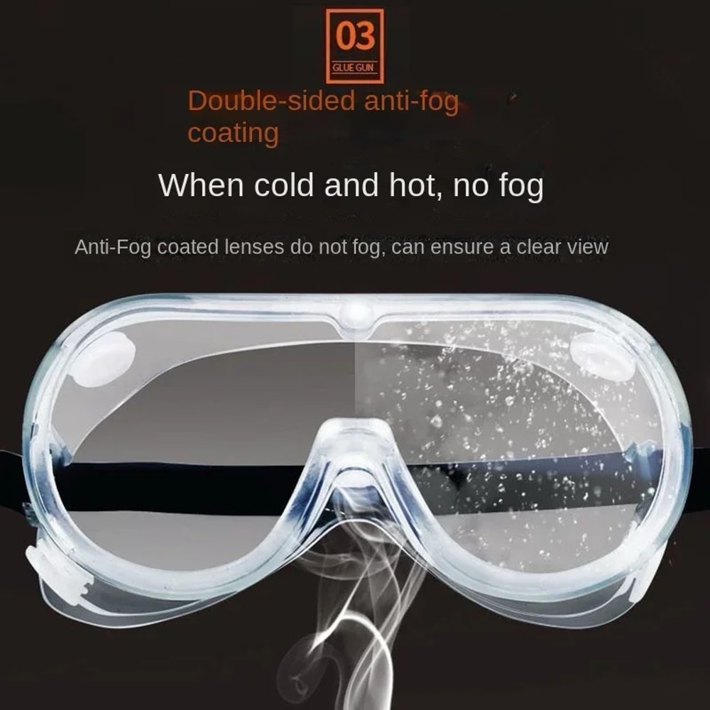 Waterproof Work Safety Goggles Windproof Dustproof Anti Fog Protective Glasses For Laboratory Work 3