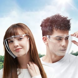 high transparency goggles, full face high definition anti fog protective mask, splash resistant for nail tools