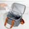 Portable Picnic Cooler Bag Durable Insulated Thermal Lunch Bag With Waterproof Shoulder Strap For O 2
