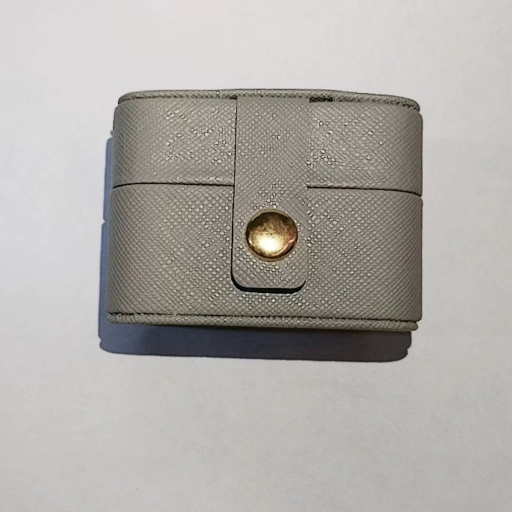 Small Jewelry Organizer Box Portable Mini Leather Gift Case For Ring Earring Necklace Storage 9