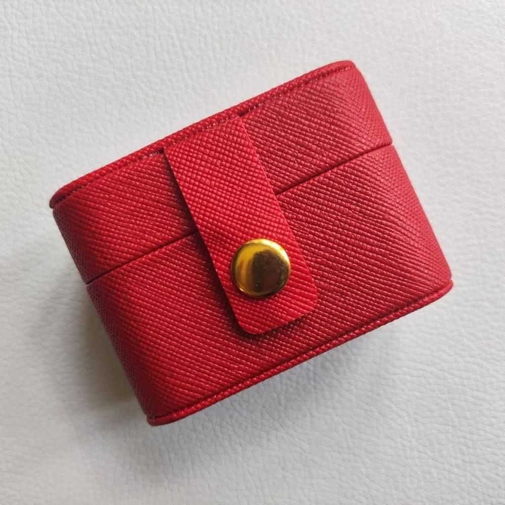 Small Jewelry Organizer Box Portable Mini Leather Gift Case For Ring Earring Necklace Storage 10