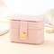 Small Jewelry Organizer Box Portable Mini Leather Gift Case For Ring Earring Necklace Storage 12