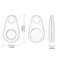 Wireless Mini Bluetooth GPS Tracker Antilost Alarm For Pets Dog Key Wallet Locator Child Finder 4