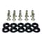 Fender Washer License Plate Bolts Car Modified Fasteners Bumper Engine Concave Screws Car Styling G 5