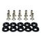 Fender Washer License Plate Bolts Car Modified Fasteners Bumper Engine Concave Screws Car Styling G 5