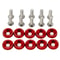 Fender Washer License Plate Bolts Car Modified Fasteners Bumper Engine Concave Screws Car Styling G 6