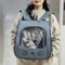 Cat Backpack Carrier Pet Cat Carrier Bag Portable Outdoor Breathable Transport Carrier For Small Do 2