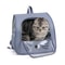 Cat Backpack Carrier Pet Cat Carrier Bag Portable Outdoor Breathable Transport Carrier For Small Do 3