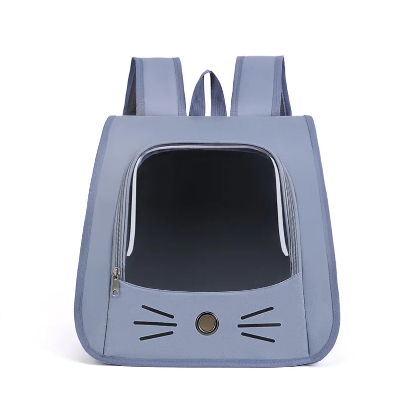 Cat Backpack Carrier Pet Cat Carrier Bag Portable Outdoor Breathable Transport Carrier For Small Do 6