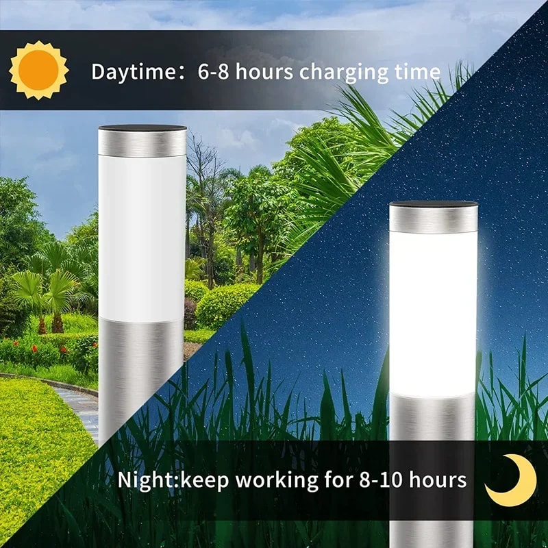 Solar Powered Path Lights Outdoors Led Solar Lights Garden Decoration Lawn Lamps 1