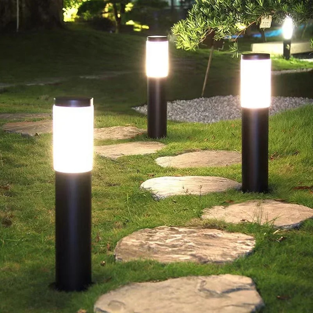 Solar Powered Path Lights Outdoors Led Solar Lights Garden Decoration Lawn Lamps 2