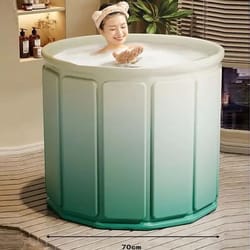 portable bathtub for children and adults, thickened environment friendly pvc foldable bath tub