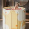 Portable Bathtub For Children And Adults Thickened Environment Friendly PVC Foldable Bath Tub 1