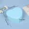 Portable Heart Shaped Jewelry Organizer Box Necklace Pendant Ring Earrings Travel Storage Case 4