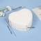 Portable Heart Shaped Jewelry Organizer Box Necklace Pendant Ring Earrings Travel Storage Case 6