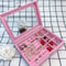 Jewelry Classification Storage Box Dustproof Transparent Flip Lid Jewelry Box Organizer 3