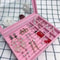 Jewelry Classification Storage Box Dustproof Transparent Flip Lid Jewelry Box Organizer 5