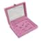 Jewelry Classification Storage Box Dustproof Transparent Flip Lid Jewelry Box Organizer 8