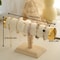 Jewelry Chain Hairband Watch Necklace Display Stand T Bar Bracelet Holder Rack Gold Style 5